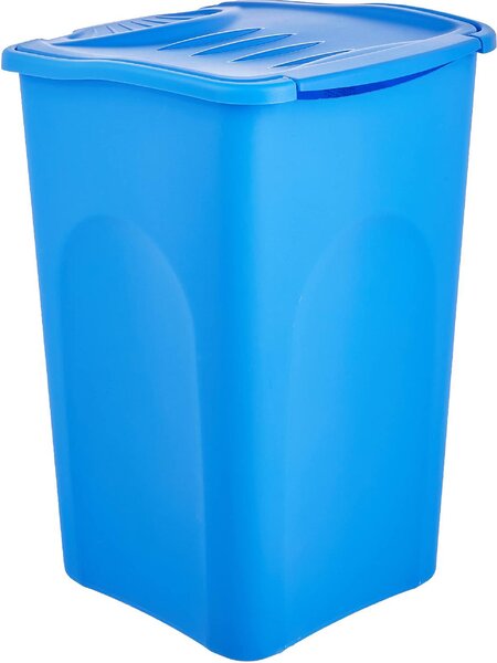 STEFANPLAST Pattumiera Plastica 50 litri 37x37x56h cm colore Blu - 70603
