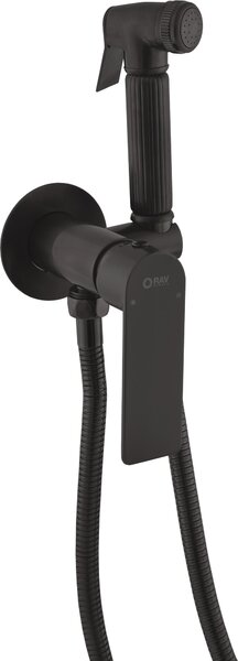 COLORADO - Miscelatore per bidet a parete, nero - opaco CO143/1CMAT, RAV Slezák