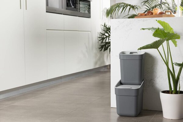 Curver Pattumiera Ready Grigio 10L - K251949