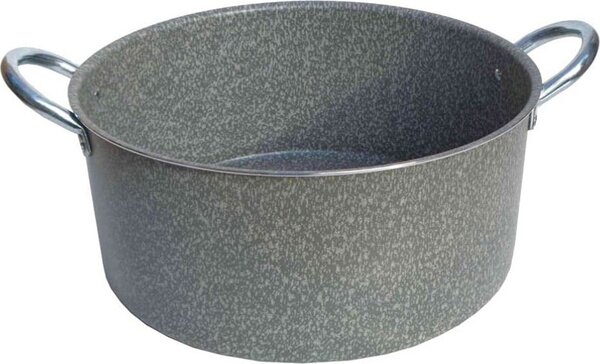 Pentalux Pentola Casseruola Antiaderente in Alluminio Effetto Pietra cm 30 2 Maniglie - Stone Line