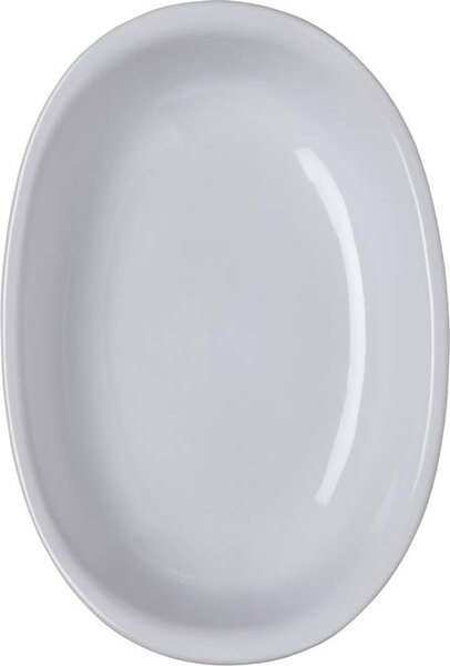 Pyrex Pirofila da Forno in Ceramica Ovale 28 x 20 cm colore Bianco - Supreme