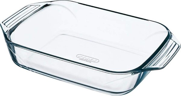 Pyrex Pirofila da Forno in Vetro Borosilicato Rettangolare Capacit 2.9 Litri 35 x 23 cm colore Trasparente - Optimum