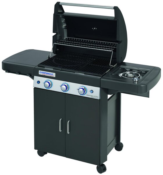 Campingaz 3 Series Classic LS Dark, 11900 W, Barbecue, Gas, 9600 W, 2300 W, Piezo