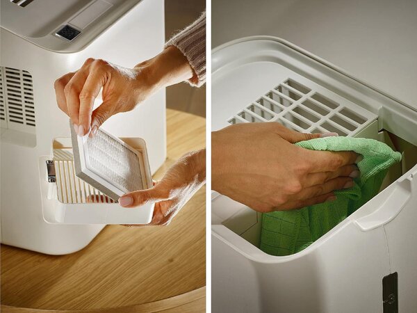 Soehnle Purificatore d'aria Umidificatore 35 m2 capacit 4 litri - 68092 AirFresh Wash 500
