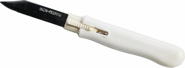 Pedrini Sbucciatore e coltello doppio uso Lame 7 cm Lame in acciaio inox - 38