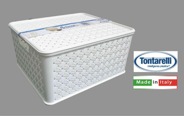 Tontarelli Scatola Arianna Grande litri 13 Bianco - 5776B