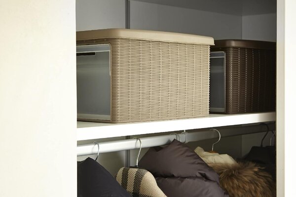 STEFANPLAST Scatola Elegance 29x39x21 tortora - 30002