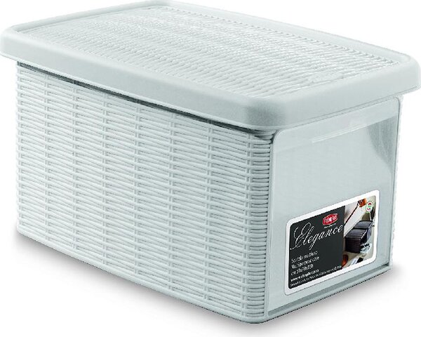 STEFANPLAST Scatola Elegance cm 19x29x16 bianca - 30020