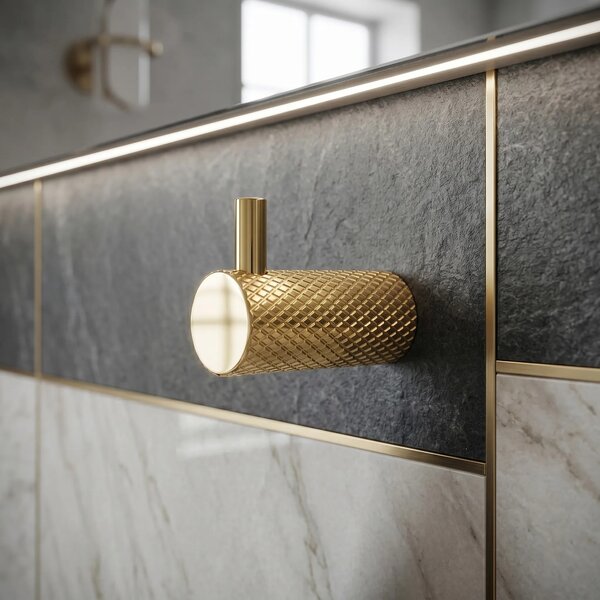 Appendino da bagno A62305G OTTO Gold