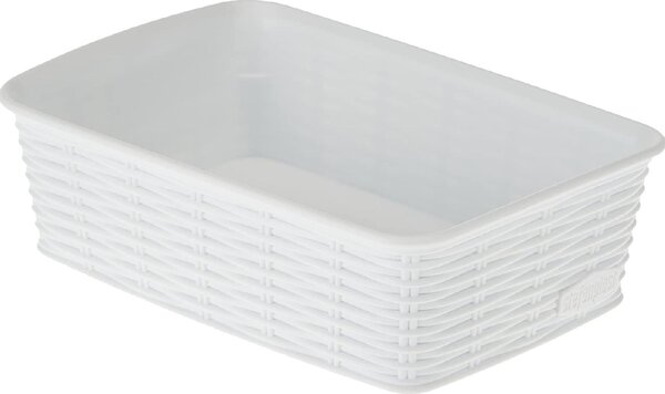 STEFANPLAST Scatola Plastica 20 x 14 x 6 cm Bianco Elegance - 30900