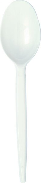 Bibo Set 15 Cucchiai in Bioplastica colore Bianco - 6650790