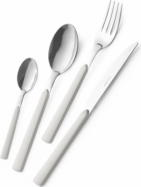 Eme Set di Posate 24 pz colore Bianco - BARF24FA19