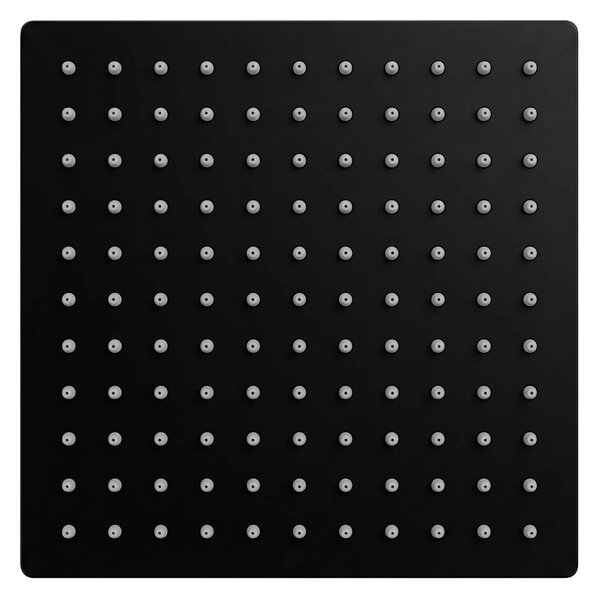 Soffione doccia quadrato REA JS-P015B 25cm Black