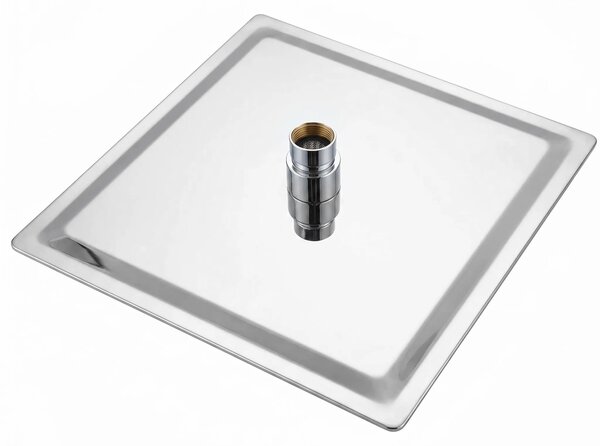 Soffione doccia quadrato REA JS-P015 25cm Chrome