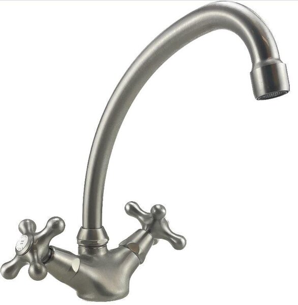 Miscelatore da cucina in acciaio inossidabile V1900 dal design retrò