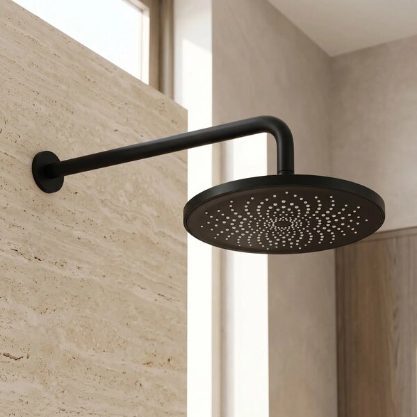 Soffione doccia rotondo REA JS-021B Black