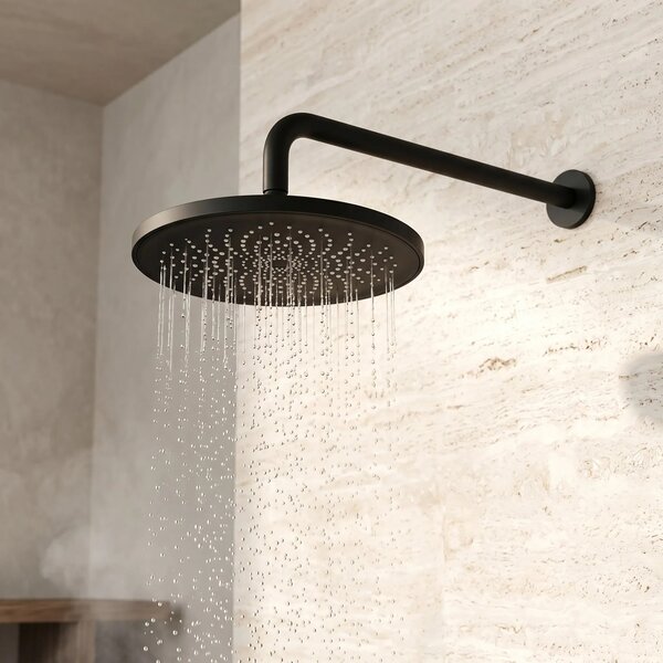 Soffione doccia rotondo REA JS-021B Black