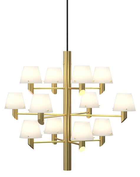 Lampadari Herstal, Gil, dimmerabile, Dorato / Ottone, Soggiorno, Metallo, Design