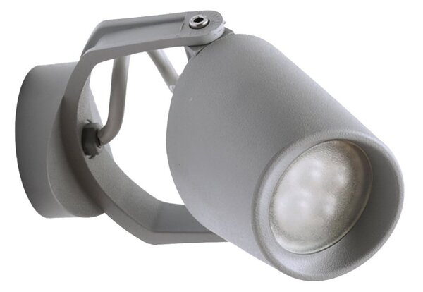 Faretto esterno resina top light roma fa12 gr gu10 led orientabile - Top Light