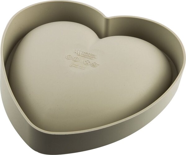 Silikomart Stampo in Silicone per Dolci Batticuore 205 x 198 x 62,5 H mm colore Beige