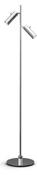 Lampada da terra Herstal, PIPELINE, Metallizzato, Soggiorno, Metallo, Moderno