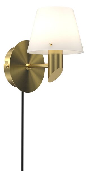 Applique da parete Herstal, Gil, Dorato / Ottone, Soggiorno, Metallo, Design