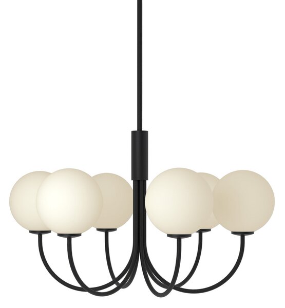 Lampadari Herstal, BALLON, dimmerabile, Nero, Soggiorno, Metallo, Design