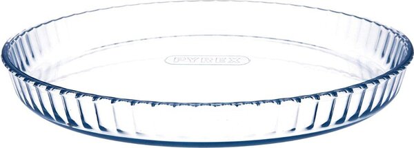 Pyrex Stampo per Dolci Crostata in Vetro 30 cm colore Trasparente