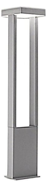 Lampioncino esterno ip65 perenz kapp 8330 gc lc 14w led 3000k 1120lm metallo alluminio grigio cemento - Perenz
