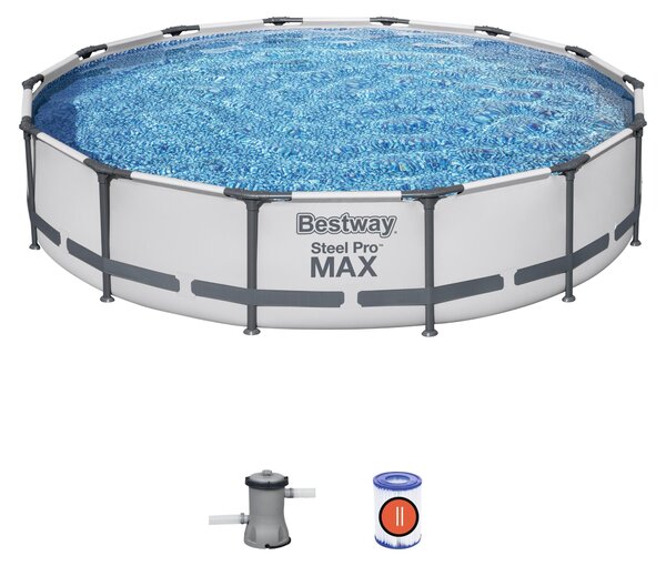 Piscina Tonda con struttura Steel Pro MAX 427x84 cm Bestway 56595