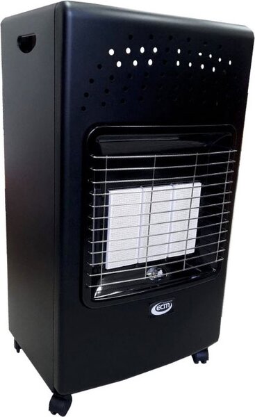 Ecm Stufa a Gas per Bombola GPL Infrarossi Portatile Potenza 4.2 kW colore Nero - SI001 3 Mattoni Camilla