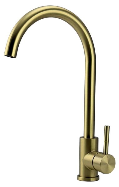Rubinetto da cucina Pure.Sink Elite Steel Stream, finitura oro spazzolato PVD PS8044-60