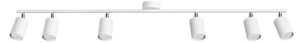 Lampada a soffitto LEMMI 6L bianco 6xGU10 10W acciaio 20x24x135cm Sollux Lighting
