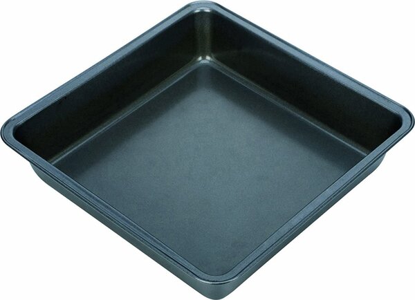 Tescoma Teglia Forno Antiaderente Quadrata in Carbonio 24 x 24 cm colore Grigio - Delicia