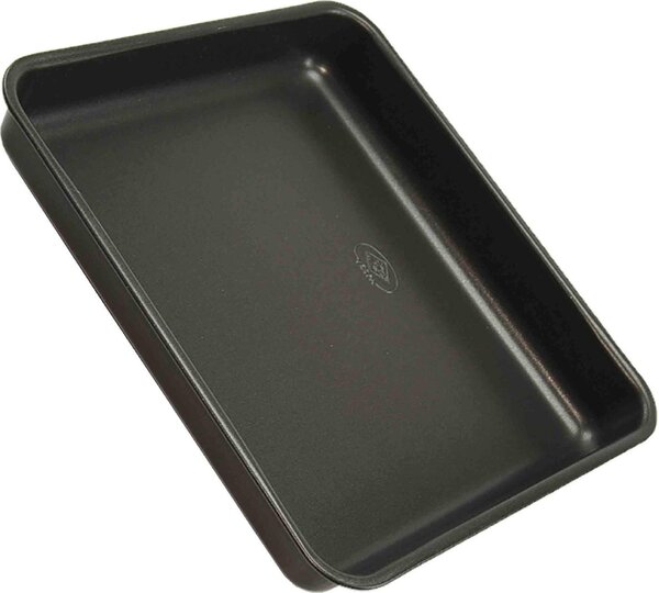 Vespa Teglia Forno Antiaderente Rettangolare in Alluminio 29 x 25 cm colore Nero - Sfornatutto