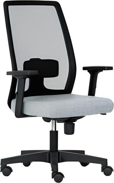 Sedia girevole direzionale Sedia da ufficio Grigio Sedia da scrivania Sedia girevole Sedia tessile