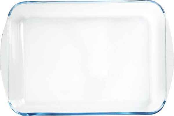 Pyrex Teglia Forno Lasagnera Rettangolare in Vetro Borosilicato 40 x 27 cm colore Trasparente - Classic