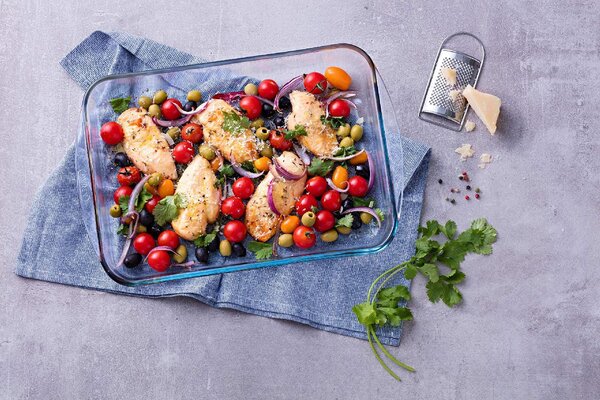 Pyrex Teglia Forno Lasagnera Rettangolare in Vetro Borosilicato 40 x 27 cm colore Trasparente - Classic