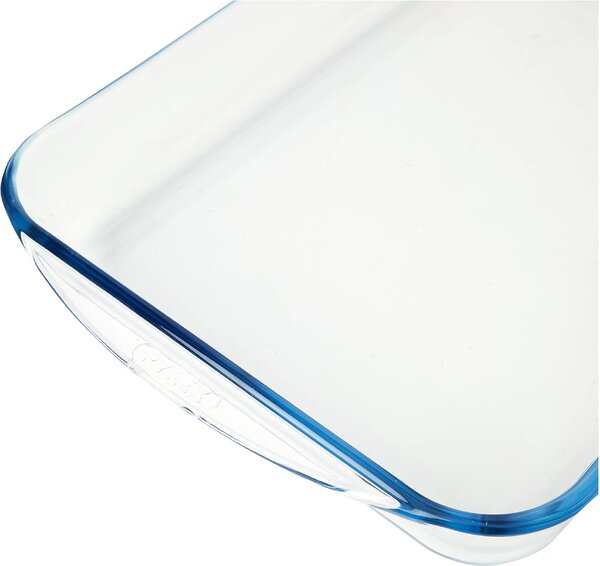 Pyrex Teglia Forno Lasagnera Rettangolare in Vetro Borosilicato 40 x 27 cm colore Trasparente - Classic