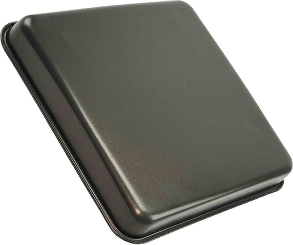 Vespa Teglia Forno per Pizza Antiaderente Rettangolare in Alluminio 35 x 34 cm colore Grigio