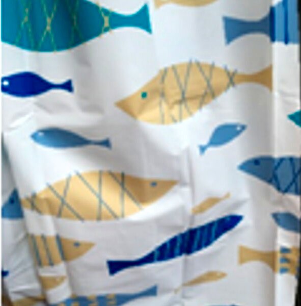 Aglaia Tenda Doccia Peva 120x200 Pesci - 9236