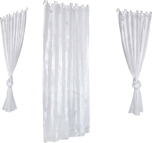 VivaGarden Tenda per Gazebo con Passanti 150x280 cm colore Bianco