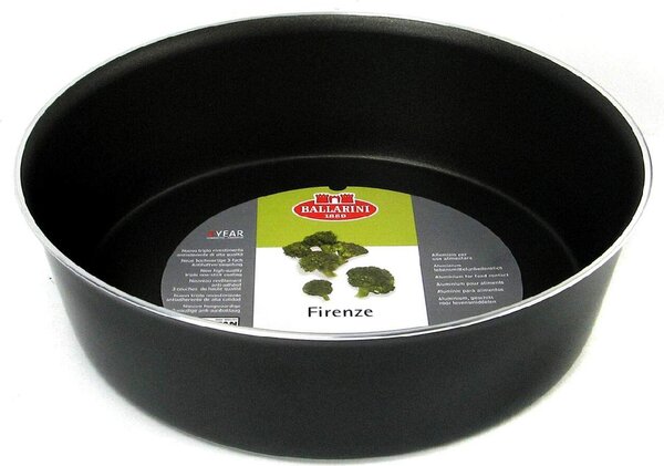 BALLARINI Tortiera Stampo per Torta Antiaderente in Alluminio 26 cm colore Nero - Firenze