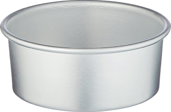 Pentole Agnelli Tortiera Stampo per Torta Conica in Alluminio 18 cm colore Argento - Pasticceria & Pizza