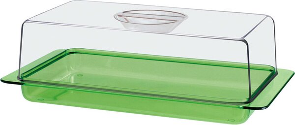 Cosmoplast Vassoio Formaggi con Coperchio 29x15x9 h cm colori assortiti - 94