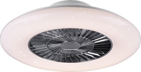 Trio Ventilatore da Soffitto cm. 59 x h.20 con Luce LED Integrata - R62402106