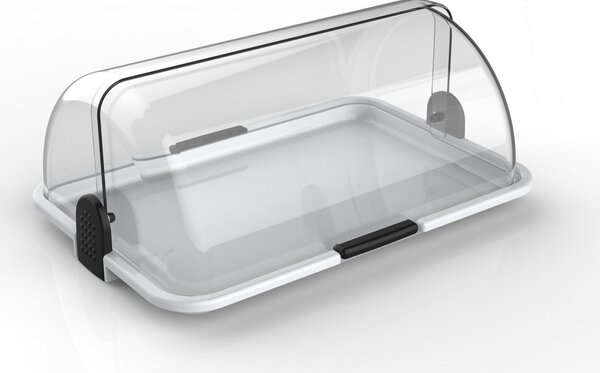 Robe Di Casa Vetrinetta Bar Rettangolare cm 46.5x31.5x19.5h colore Bianco - ROB178