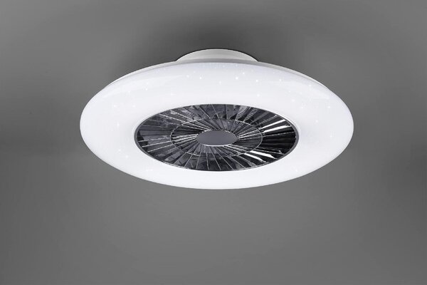 Trio Ventilatore da Soffitto cm. 59 x h.20 con Luce LED Integrata - R62402106