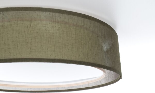 Plafoniera PURO 2xE27/40W/230V diametro 60 cm verde