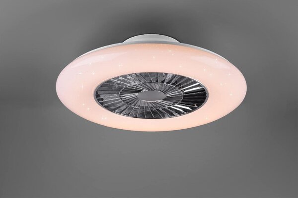 Trio Ventilatore da Soffitto cm. 59 x h.20 con Luce LED Integrata - R62402106